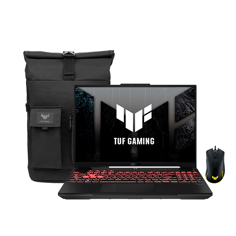 Notebook ASUS TUF FX607VJB-RL209 F16 16" WUXGA IPS, Core 5 210H hasta 4.8G/8GB DDR5/RTX 3050 6GB